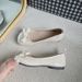2025 New Style Dress Single French Shallow Mouth Soft Bottom Mary Jane Women's Fairy Gentle Flat Bean Shoes_vogvips.com