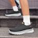 Couple's Walking Shoes, Men's Breathable Fly-knit Slip-on Sneakers, Women's Soft-soled Lightweight Casual Shoes_vogvips.com