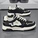 Summer New Breathable White Men's Korean Edition Versatile Thick Soled Sports And Leisure Board Trendy Shoes_vogvips.com