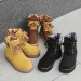 Petite 5cm Autumn Winter Outdoor Casual Martin Men Leather Round Toe Stylish Slim Fashion Short Boots YZ06_vogvips.com