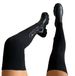 Women's Knit Over-The-Knee Boots With Chunky Rubber Sole & Side Zipper – Stretchy, Warm & Stylish For Fall Winter Woolen Long Boots_vogvips.com