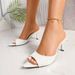 European And American Style Stiletto Open-toe 2026 Summer New Solid Color High-heeled Slippers, Height-increasing Casual_vogvips.com