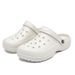 Men's Breathable EVA Clogs – Outdoor Garden & Beach Shoes With Toe Protection (White/Grey/Black/Khaki)_vogvips.com