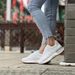 Thick Soled Dad Shoes Training Genuine Leather Forrest Gump Same Style All Match Height Enhancing Breathable Sports White Shoes Women_vogvips.com