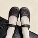 2026 Summer New Arrival Women's Cute Ballet Hole Retro EVA Outer Wear Mary Jane Shoes Anti Slip Outdoor Beach Sandals_vogvips.com