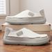 plus-size Summer Breathable Loafers, Hollow Slip-on Soft-soled Men's Shoes, Comfortable And Versatile_vogvips.com