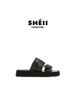 【Lan Cabinet】Wrap Strap ~ 2025 Square Toe Thick Sole Beach Vacation Casual Slippers For Women Summer Outdoor Wear_vogvips.com