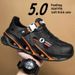 Luxurious Summer Outdoor Two-Way Breath Beach Plastic Sandals Men's Slip-On Shoes Leisure Style EVA Material_vogvips.com