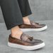 New Plus Size Fringed Board Fashionable Shoe Covers, Leather Shoes, Formal Wear, Casual Loafers, Men's Shoes_vogvips.com