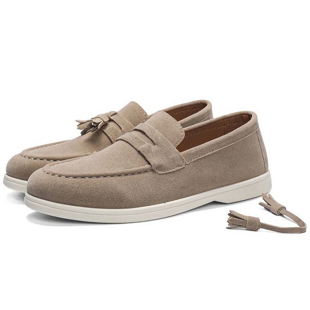 Euro Step Summer New Soft Sole Lazy Shoes Slip-On Casual Men's Sneakers_vogvips.com