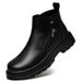 Martin Boots Men's High-top Velvet Men's Wind Retro Casual Boots Big Yellow Boots Men_vogvips.com