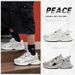 Men's Casual Sneakers Breathable Mesh Thick Sole Dad Shoes Lightweight Comfortable Walking Shoes_vogvips.com