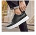 Invisible Inner Height Increase Men's Shoes Soft Baseplate Shoes Men's Casual Breathable White Shoes_vogvips.com