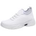 Women's Sneakers Spring Autumn Thick Sole Height Increasing White New Fashion Female Student Versatile Korean Style_vogvips.com