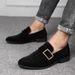 Men's Casual Loafers With Soft Suede Upper & Breathable Design - Lightweight Driving Shoes For All Seasons Large Size Beanie Shoes_vogvips.com