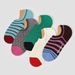 5 Pieces, Breathable Soft Casual Style Women's Boat Socks, Made Cotton & Geometric Designed, Easy To Match With_vogvips.com