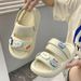 Female Student Internet Celebrity Wearing Outdoor Wear, Two Pairs Summer Outings, Thick Soles Anti Slip And A Feeling Of_vogvips.com