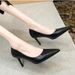 Elegant Black Pointed-Toe High Heels For Women - Ultra Slim Stiletto PU Leather Dress Shoes For Work & Evening_vogvips.com