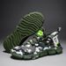 Gradient Color Fashion Flyknit Sports For Men And Women Summer Tennis Popcorn Couple Running Shoes Live Broadcast_vogvips.com