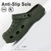 Smile Pop Casual Clogs Band Summer Outdoor Non-slip Beach Cozy Men Shoes Soft EVA Home Breathable Slippers_vogvips.com