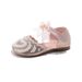 New Love Bow Princess Shoes Girls Shoes Children Baby Leather Shoes Spring And Autumn Comfortable Soft Bottom Rhinestone Shoes_vogvips.com