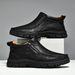 Men's Casual Shoes Short Boots Outdoor Casual Men's Boots Trendy Leather Casual Leather Shoes Men's Shoes_vogvips.com