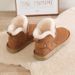 Northeast Subzero Snow Boots For Women 2024 New Winter Sheepskin Fleece-Lined Short Low-Cut Non-Slip Warm Cotton Shoes_vogvips.com