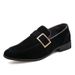 Regal Footwear Suede Shoes For Men, Slip-On Trendy Casual Leather Shoes, Spring New Loafers, Loafers With Beans_vogvips.com