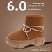 Women's Snow Boots Thick Sole Height Increasing Outdoor Fashion Plush Warm Cold-Proof Couple's Platform Winter_vogvips.com