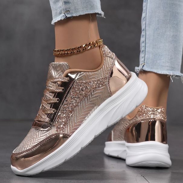 Sneakers Autumn Fashion Breathable Casual Women Mesh Lace Up Comfort Platform Vulcanize Shoes Zapatillas De Mujer_vogvips.com