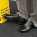 ShoeVault Derby Round Toe Fashion Lazy British Style Casual Commuting Ins Internet Celebrity Men's Slip-On Leather Shoes_vogvips.com