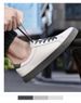 Little White Shoes Flat-soled Soft Top-layer Casual Shoes Men's Shoes Breathable Men's Low-top Board Shoes_vogvips.com
