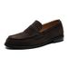 Men's Suede Cowhide Leather Loafers Shoes, Easy To Put On Take Off, Comfortable And Eleant For Business Office &_vogvips.com