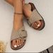 One Word Slippers Women 2025 New Beach Open Toe Flat For Women, Plus Size Women's Sandals_vogvips.com