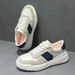 Genuine Leather White Sneakers For Men, Spring New Trendy Lightweight Versatile Soft Sole Sheepskin Comfortable Casual_vogvips.com