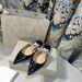 High Version 2025 Rhinestone Patent Leather Pointed Single Shoe Muller Shoes With Diamond Inlaid High Heels Half Slipper_vogvips.com