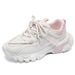 Women's Thick-Soled Dad 2024 Autumn New Versatile Mesh Breathable Casual Running Sports Trendy Shoes_vogvips.com