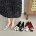 Transparent Crystal Jelly Sandals Hollow Out Slippers Korean Style Flat Shoes Womens Square Toe Shallow Slip On Ballet_vogvips.com