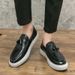 Extra Large Size Panel 45 Casual British Loafers Trendy 46 Slip-On Men's Leather Shoes 47_vogvips.com