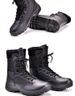 Black Tianya Combat Boots Wear-resistant, Non-slip And Lightweight Training Shoes High Top_vogvips.com