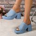Summer Outdoor Wear Non-slip, Odor-resistant, Silent, Trendy, Super Popular Beach Soft-soled Thick-soled Slippers_vogvips.com