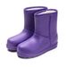 1178225343@qq.com Women's Snow Waterproof With Fleece, Non-Slip, Warm Cotton Shoes, EVA Integrated, Car Wash, Chef, Refrigeration Work_vogvips.com