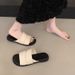 Super Stylish Flat Women, Summer Outdoor Wear, 2026 New Model, Suitable For Pairing With Skirts, Fairy-Style Beach_vogvips.com