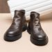 European Warm Series Genuine Short British Style Autumn Winter Soft Leather High-End Martin Cowhide Boots Men's Thick Sole_vogvips.com