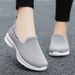 Women's shoes Breathable light comfortable casual shoes flying woven shoes_vogvips.com