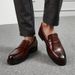 Suitable For All Seasons Spring And Autumn Casual Hairstylist British Business Formal Leather Shoes, Men's Small Stature Thick-Soled_vogvips.com