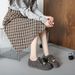 Fashionable Flat Women, 2025 New Autumn Collection, Elegant And Stylish, Suitable For Pairing With Skirts,_vogvips.com