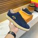 Casual Sports Versatile Men's Shoes New Cow Suede Sneakers Patchwork Lace-up Low-top Fashion_vogvips.com