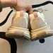 Women's Grey Pink Chunky Breathable Mesh Platform New Lightweight Versatile Thick-Soled Dad Shoes Fashion Sneakers_vogvips.com