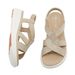360-9 New 2025 Rhinestone Thick Sole Large Size Lightweight Sweet Sandals For Women_vogvips.com
